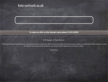 Tablet Screenshot of kato-unitrack.co.uk