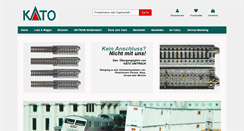 Desktop Screenshot of kato-unitrack.de