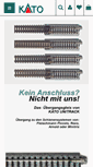Mobile Screenshot of kato-unitrack.de